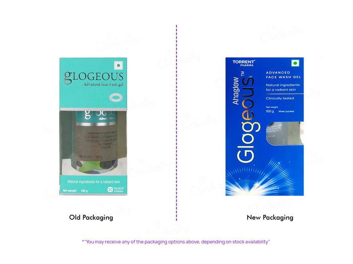 GLOGEOUS ADV FACE WASH GEL 100GM