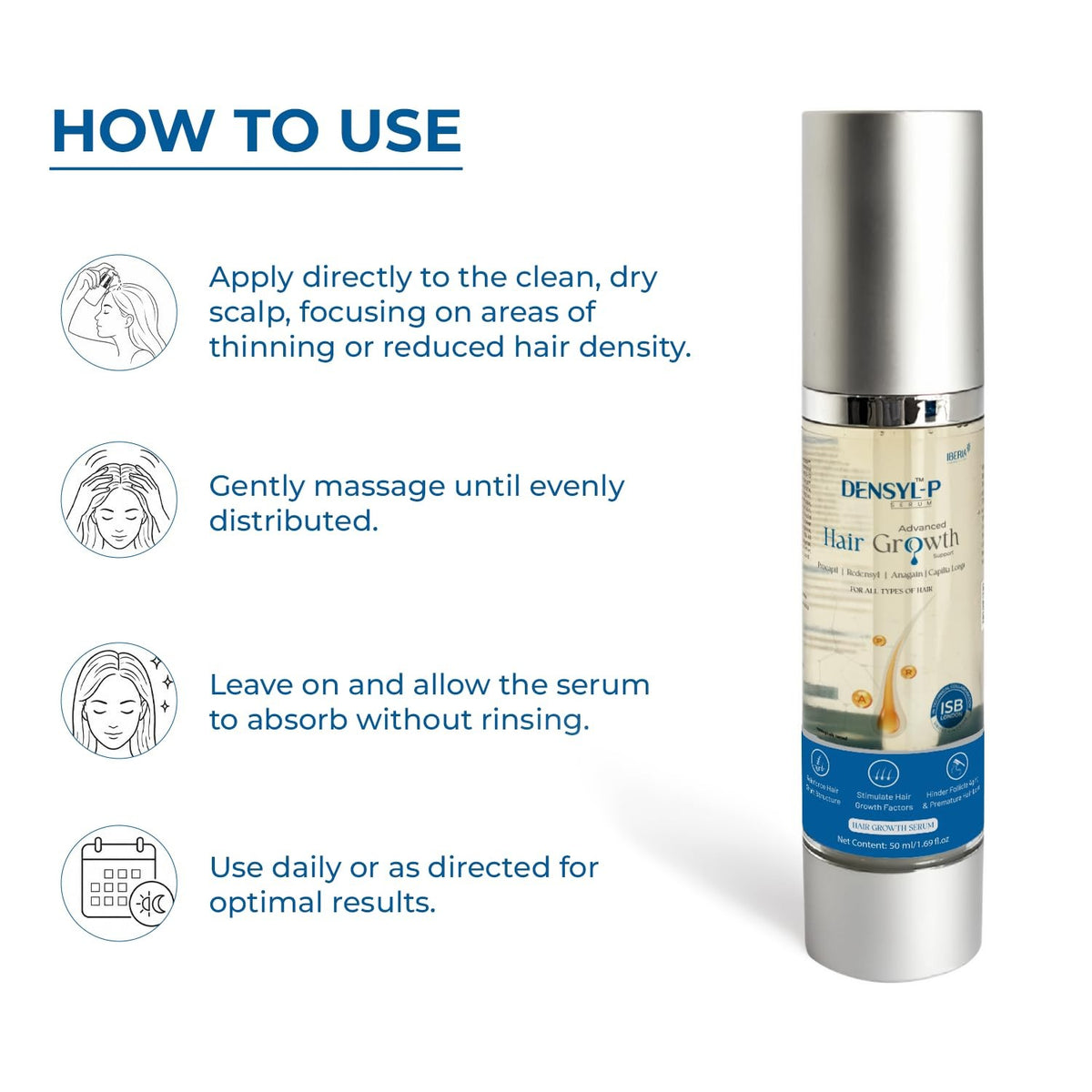 DENSYL P HAIR SERUM 50ML