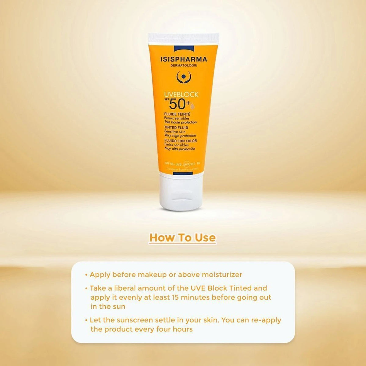 UVE BLOCK SPF 50+ TOUCH LIGHT 40ML