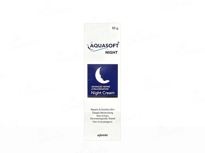 AQUASOFT NIGHT CREAM 50GM
