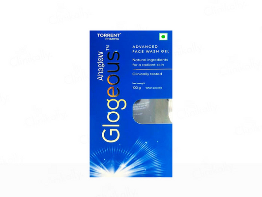 GLOGEOUS ADV FACE WASH GEL 100GM