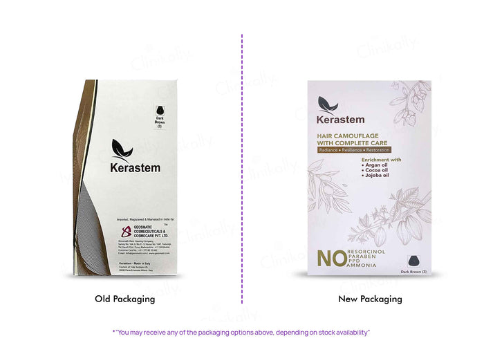 KERASTEM DARK BROWN NO.3 KIT
