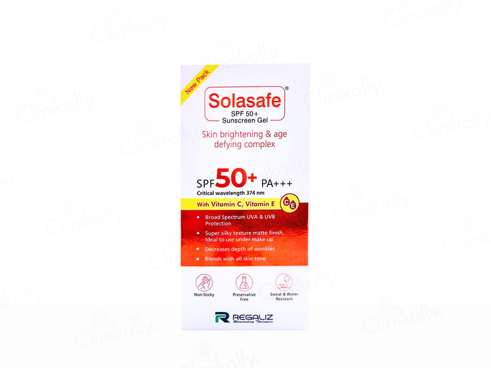 SOLASAFE SUNSCREEN GEL SPF 50 50GM
