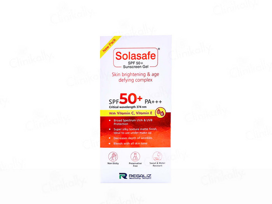 SOLASAFE SUNSCREEN GEL SPF 50 50GM