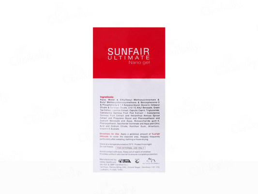 SUNFAIR ULTIMATE NANO GEL 50GM