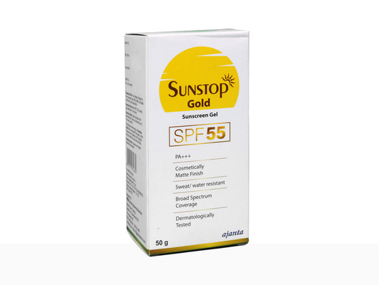 SUNSTOP GOLD CREAM 50GM