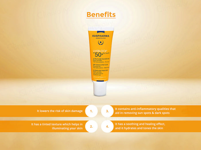 UVE BLOCK SPF 50+ DRY TOUCH 40ML