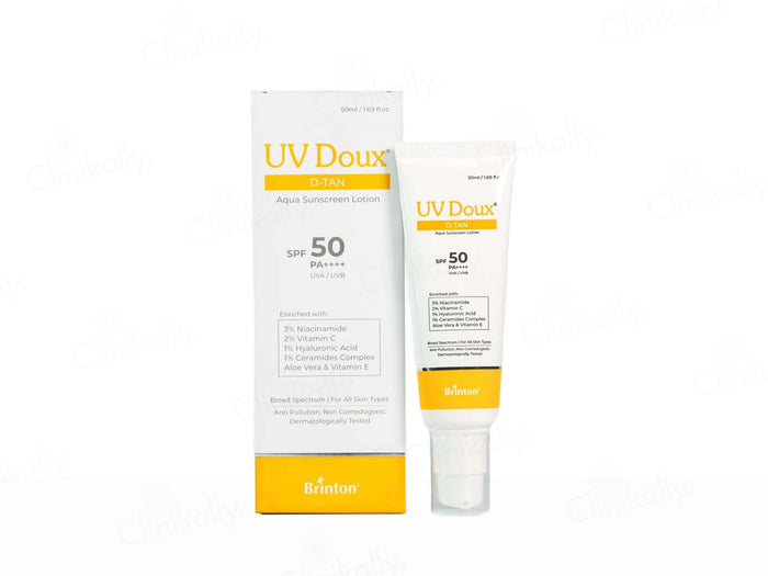 UV DOUX DTAN AQUA LOTION SPF50 50ML