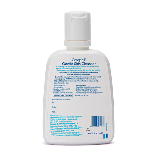 CETAPHIL GENTLE CLEANSER 125ML